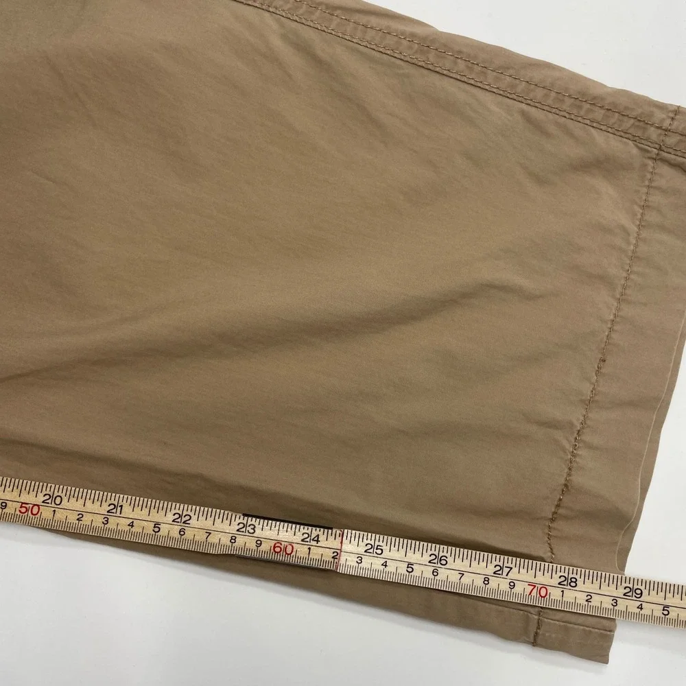 VTG Polo Jeans Co Ralph Lauren Men Cargo Pants Tan Khaki 40x30 Cotton Safari Y2K